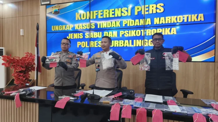 Sabu Disembunyikan dalam Permen, Kurir Banyumas Diringkus Polres Purbalingga